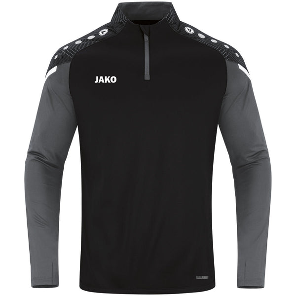 JAKO Ziptop Performance - schwarz/anthra light - Teamdealer