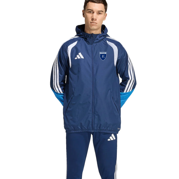 adidas Tiro 26 Competition Allwetterjacke Kickers Jugend – Team Navy (Bild 4)