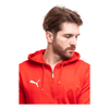 Puma teamGOAL Casuals Hooded Jacke - Rot/Weiß - Teamdealer