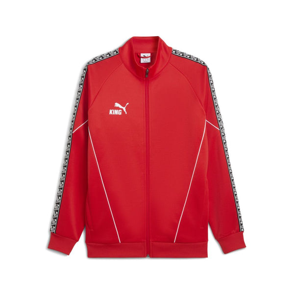 Puma teamKING Anthem Jacke - Rot/Weiß - Teamdealer