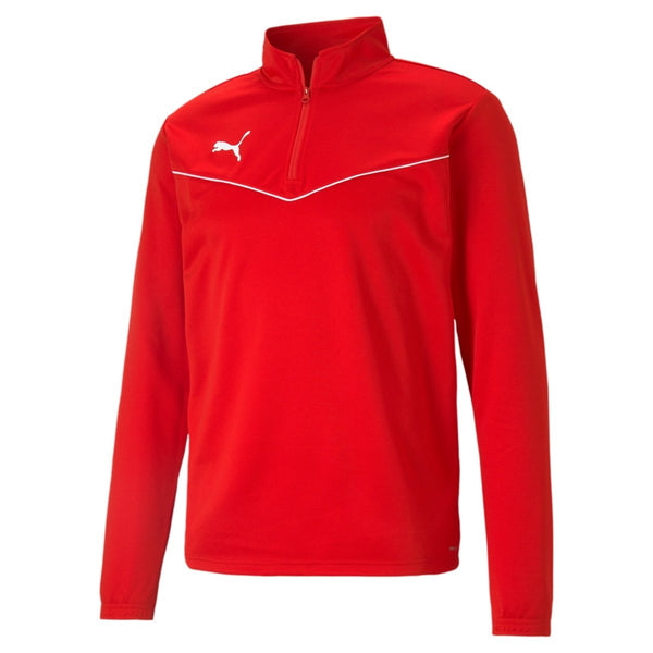 Puma teamRISE 1/4 Zip Top Herren rot weiß - Teamdealer