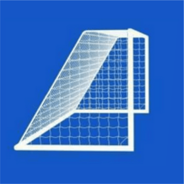 Rombull Tornetze 7,5x2,5 in blau/weiß / Auslage: 0,80x2m (1 Paar) - Teamdealer