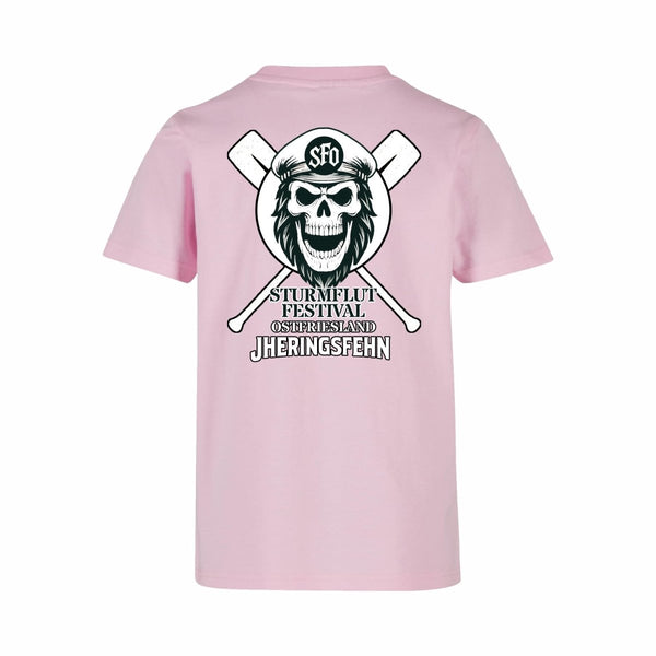 Sturmflut – Offizielles Line-Up Kindershirt Softpink - Teamdealer