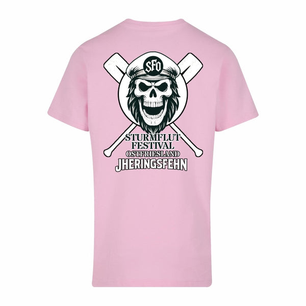 Sturmflut – Offizielles Line-Up T-Shirt Softpink(Unisex) - Teamdealer