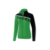 Erima CLASSIC 5-C Polyesterjacke - smaragd/schwarz/weiß – Bild 1