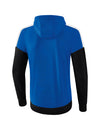 Erima Squad Trainingsjacke mit Kapuze - new royal/schwarz/weiß – Bild 2