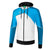 Erima Premium One 2.0 Trainingsjacke mit Kapuze - weiß/curacao/schwarz – Bild 1
