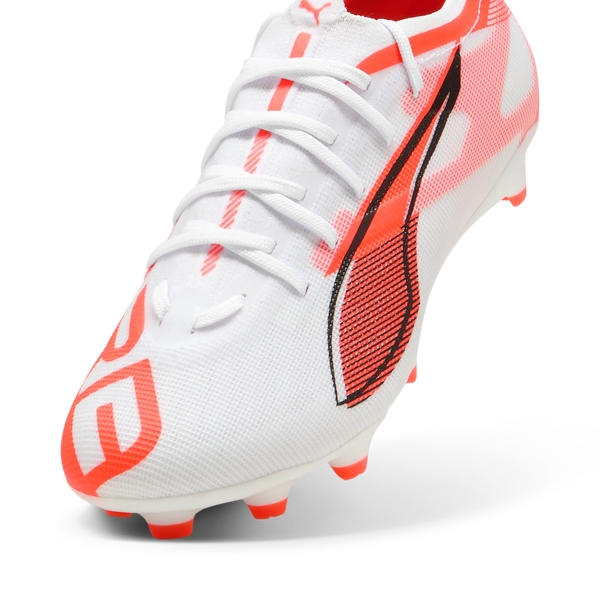 Puma ULTRA 5 PRO FG/AG Jr - weiß/rot – Bild 4