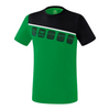 Erima CLASSIC 5-C T-Shirt - smaragd/schwarz/weiß - Grün – Bild 1