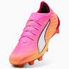 Puma ULTRA 6 ULTIMATE FG Poison Pink – Schrägansicht von vorn