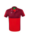 Erima Six Wings Poloshirt - rot/bordeaux – Bild 10