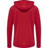 Hummel Lead Poly Hoodie Herren rot – Bild 2