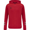 Hummel Lead Poly Hoodie Herren rot – Bild 3