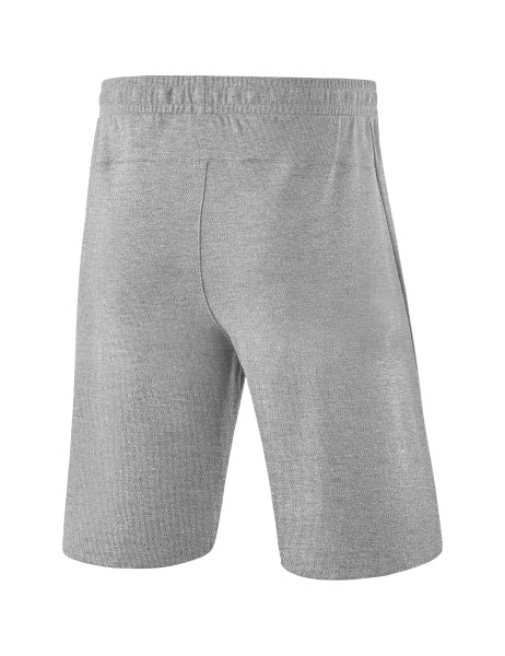 Erima Essential Sweatshorts - hellgrau melange/schwarz – Bild 2