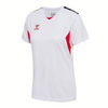 Hummel Hmlauthentic Poly Trikot Damen weiß/rot – Bild 3