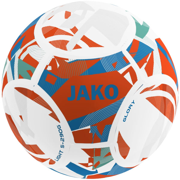 JAKO Lightball Glory 14 Panel, TB - weiß/neonorange/JAKO blau, 290g – Bild 2