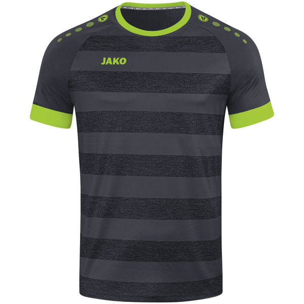 JAKO Trikot Celtic Melange KA - anthrazit/lemon – Bild 2