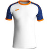 JAKO Trikot Iconic KA - weiß/sportroyal/neonorange – Bild 1