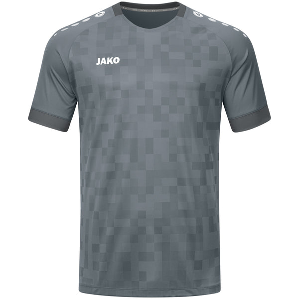 JAKO Trikot Pixel KA - steingrau – Bild 3
