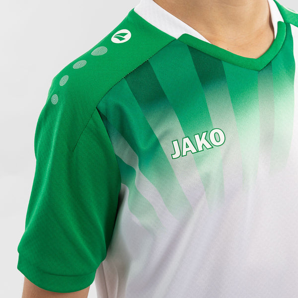 JAKO Trikot Vintage KA - weiß/grün – Bild 7