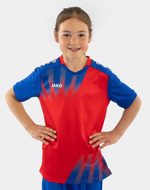 JAKO Trikot Vintage KA - rot/royal – Bild 2