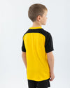 JAKO Trikot Vintage KA - gelb/schwarz – Bild 3