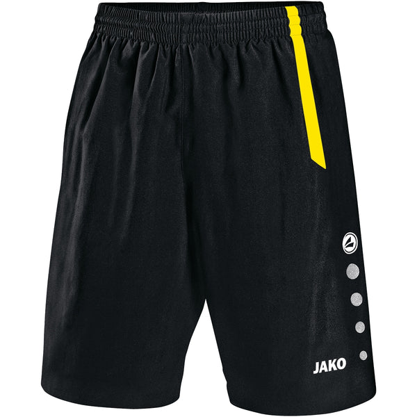 JAKO Sporthose Turin - schwarz/citro – Bild 1