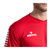 Derbystar Contra Trikot Rot/Weiß – Atmungsaktives Fußballtrikot – Bild 3