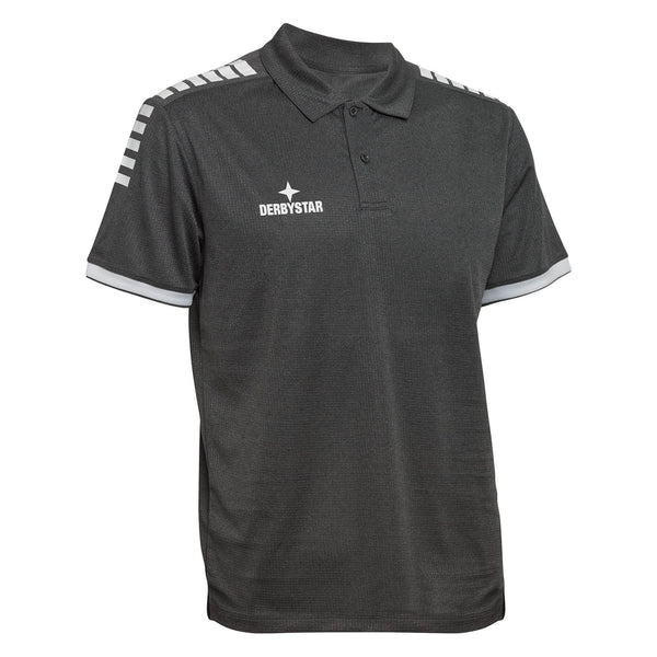 Derbystar Primo Polo-Shirt - grau schwarz – Bild 1