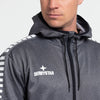 Derbystar Primo Kapuzenjacke - grau schwarz – Bild 4