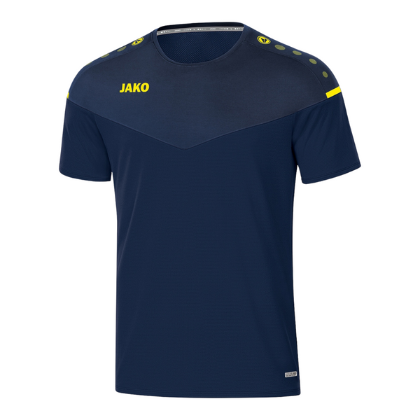 JAKO T-Shirt Champ 2.0 marine/neongelb – Bild 1