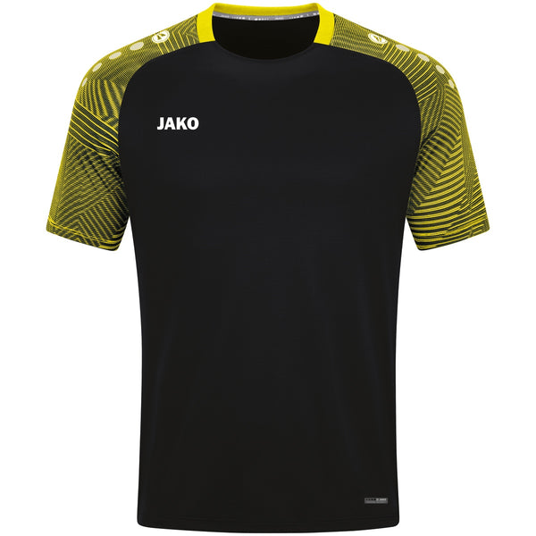 JAKO T-Shirt Performance - schwarz/soft yellow – Bild 2