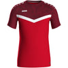 JAKO T-Shirt Iconic - rot/weinrot – Bild 1