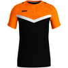 JAKO T-Shirt Iconic - schwarz/neonorange – Bild 2