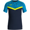JAKO T-Shirt Iconic - marine/JAKO blau/neongelb – Bild 1