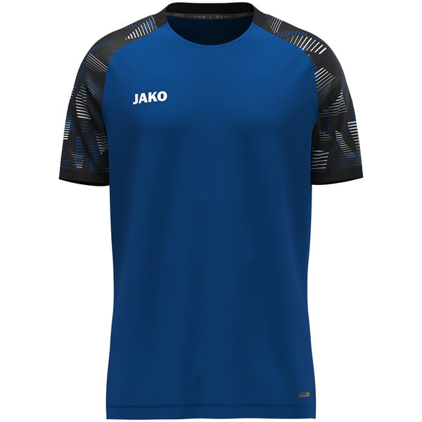 JAKO T-Shirt Sonic - royal/schwarz – Bild 5