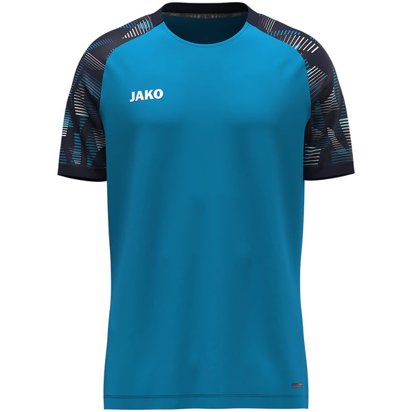 JAKO T-Shirt Sonic - royal/schwarz – Bild 7