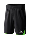 Erima CLASSIC 5-C Shorts - schwarz/green – Bild 1
