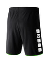 Erima CLASSIC 5-C Shorts - schwarz/green – Bild 2