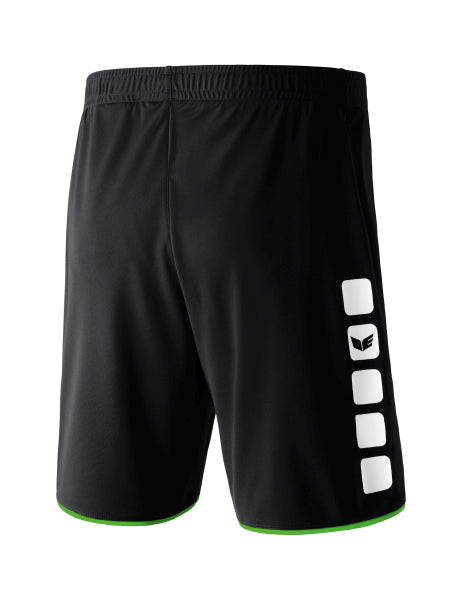 Erima CLASSIC 5-C Shorts - schwarz/green – Bild 2