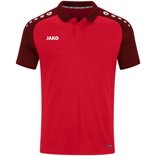 JAKO Polo Performance - rot/schwarz – Bild 2