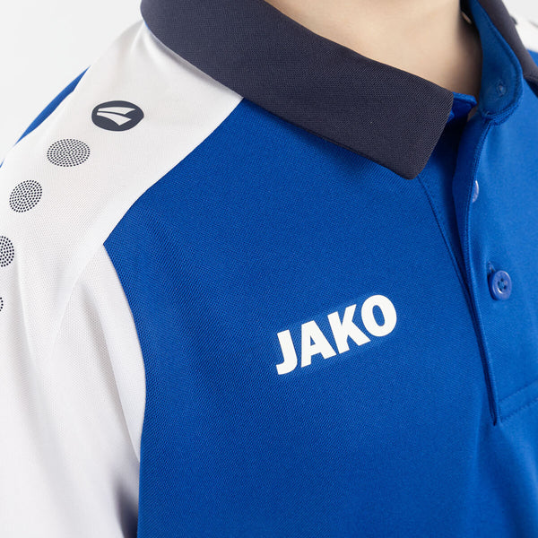JAKO Polo Dynamic - royal/weiß/marine – Bild 7