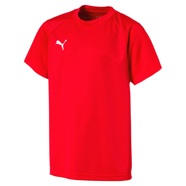 Puma Fußball Liga Training Trikot Fußballtrikot Kinder rot – Bild 1
