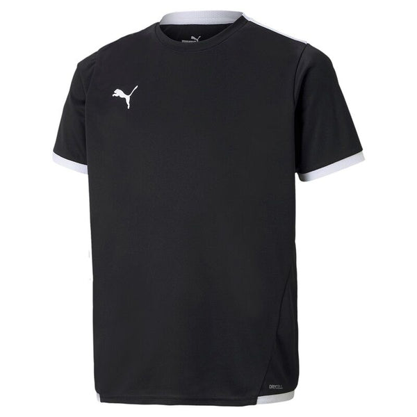 Puma Fußball Liga Training Trikot Fußballtrikot Kinder schwarz – Bild 1