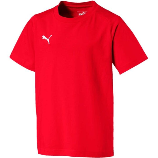 Puma Liga Casuals T-Shirt Kinder - Rot – Bild 3