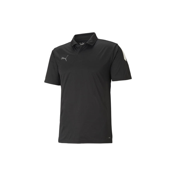 Puma teamLIGA Sideline Poloshirt Herren - schwarz/weiß – Bild 1