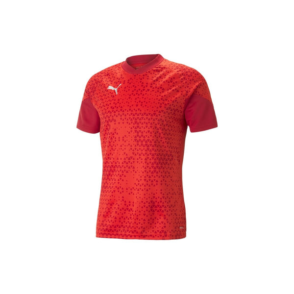 Puma teamCUP Trainingstrikot Herren - rot – Bild 5