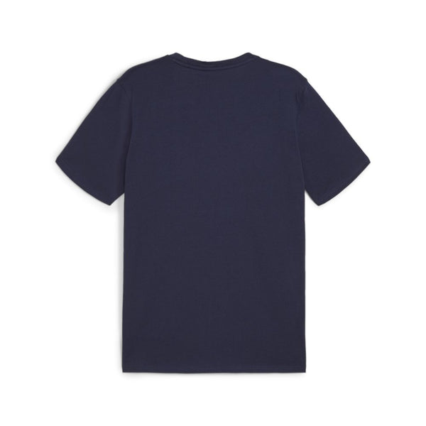 Puma teamGOAL Casuals T-Shirt Jr - Blau/Weiß – Bild 1