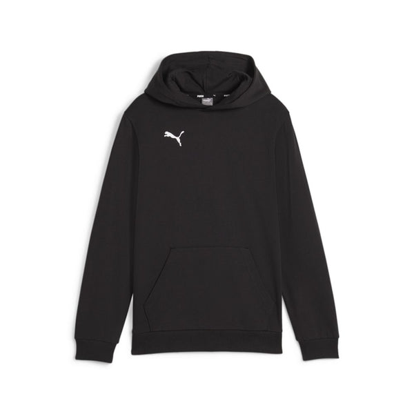 Puma teamGOAL Casuals Hoody Jr - Schwarz/Weiß – Bild 1