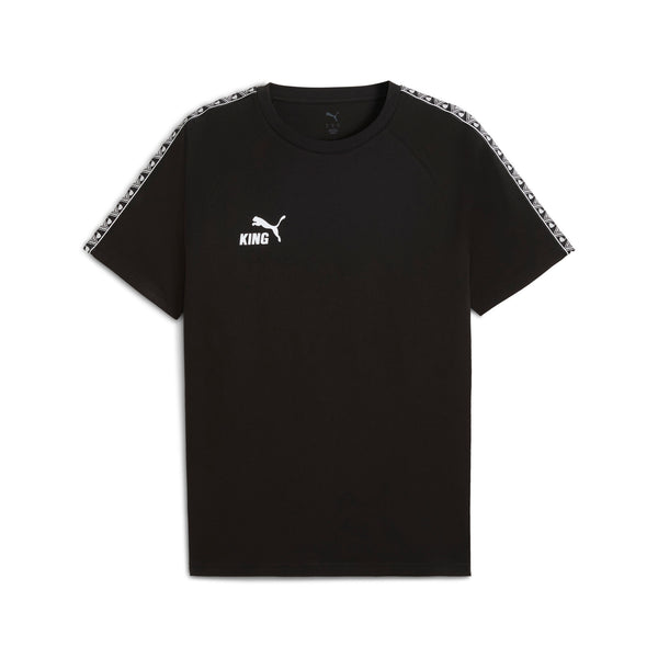 Puma teamKING T-Shirt - Schwarz/Weiß – Bild 3